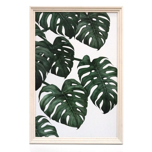 gerahmtes Poster Monstera