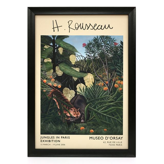 gerahmtes Poster Rousseau