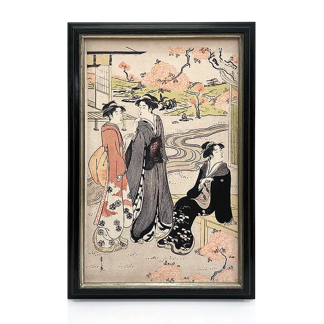 Drei Geishas, Hosoda Eishi